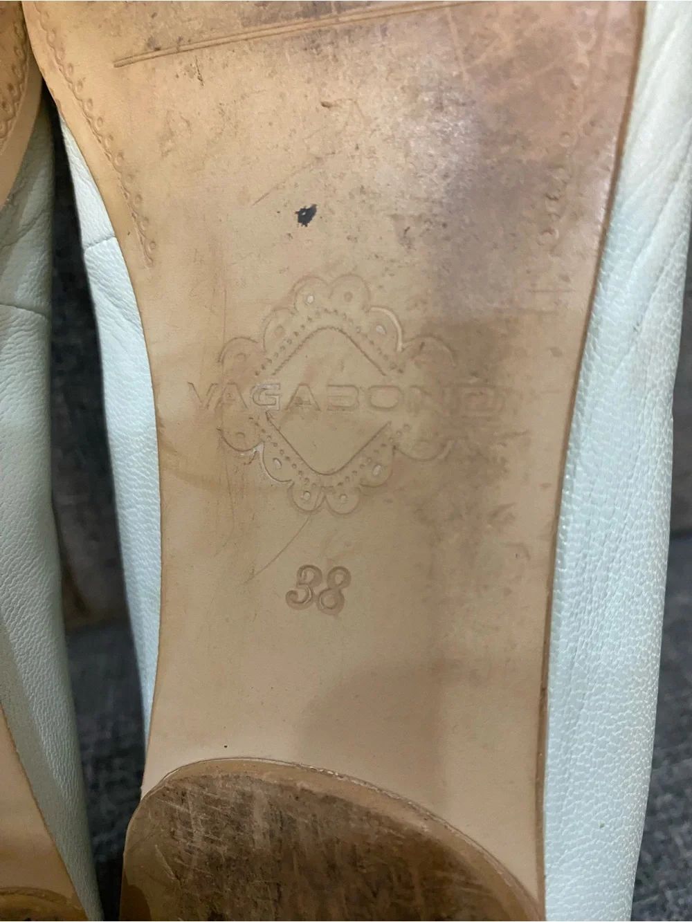 Vagabond Mint Leather Ballet Flats Women’s Size 38 - Picture 10 of 11
